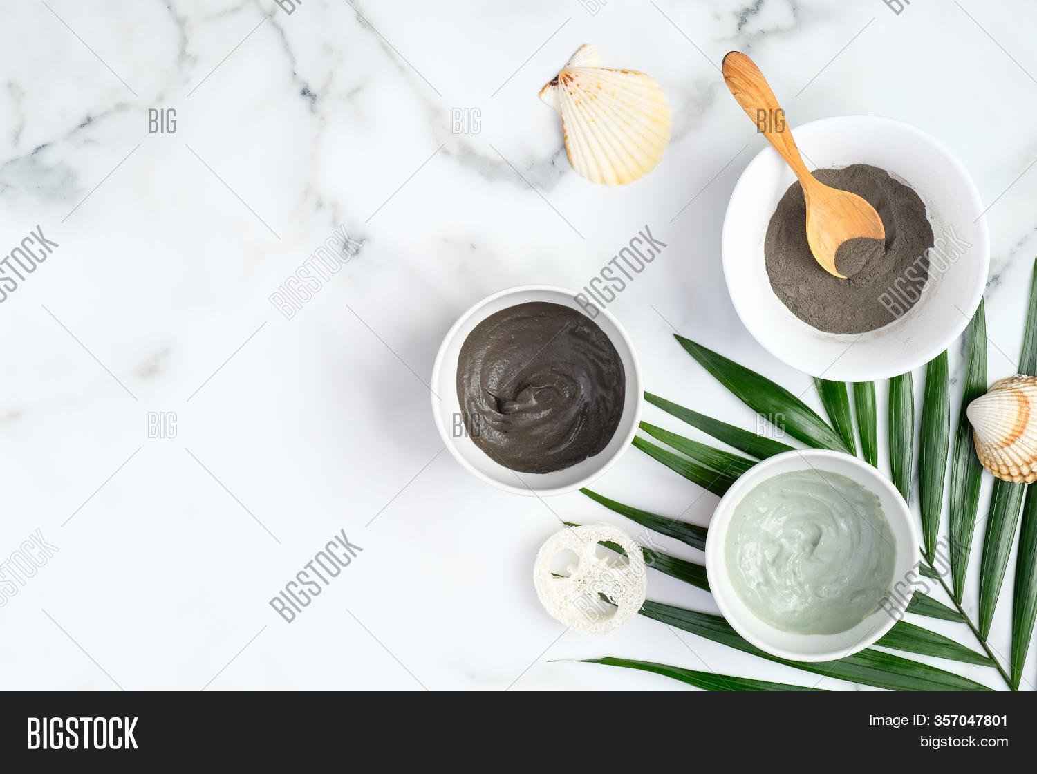 Clay Facial Mask Bowls Image & Photo (Free Trial) Bigstock