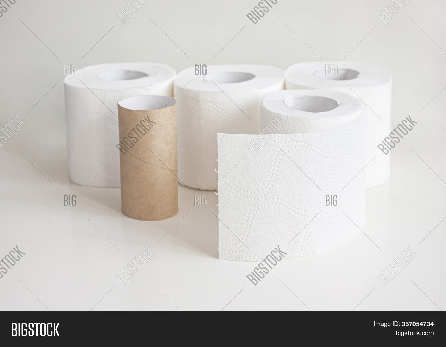 Rolls Toilet Paper Image & Photo (Free Trial) | Bigstock