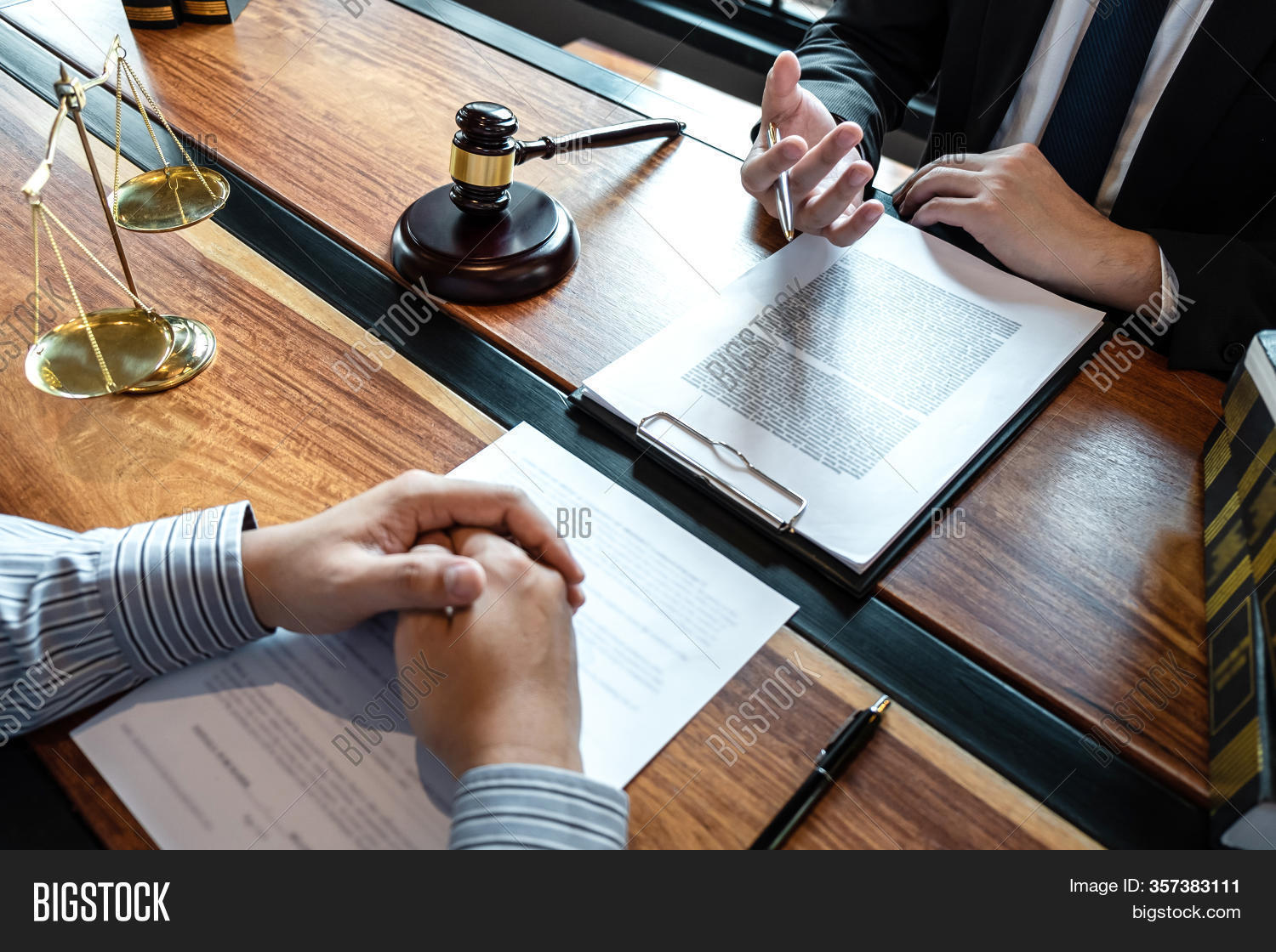 Male Lawyer Discussing Image & Photo (Free Trial) Bigstock