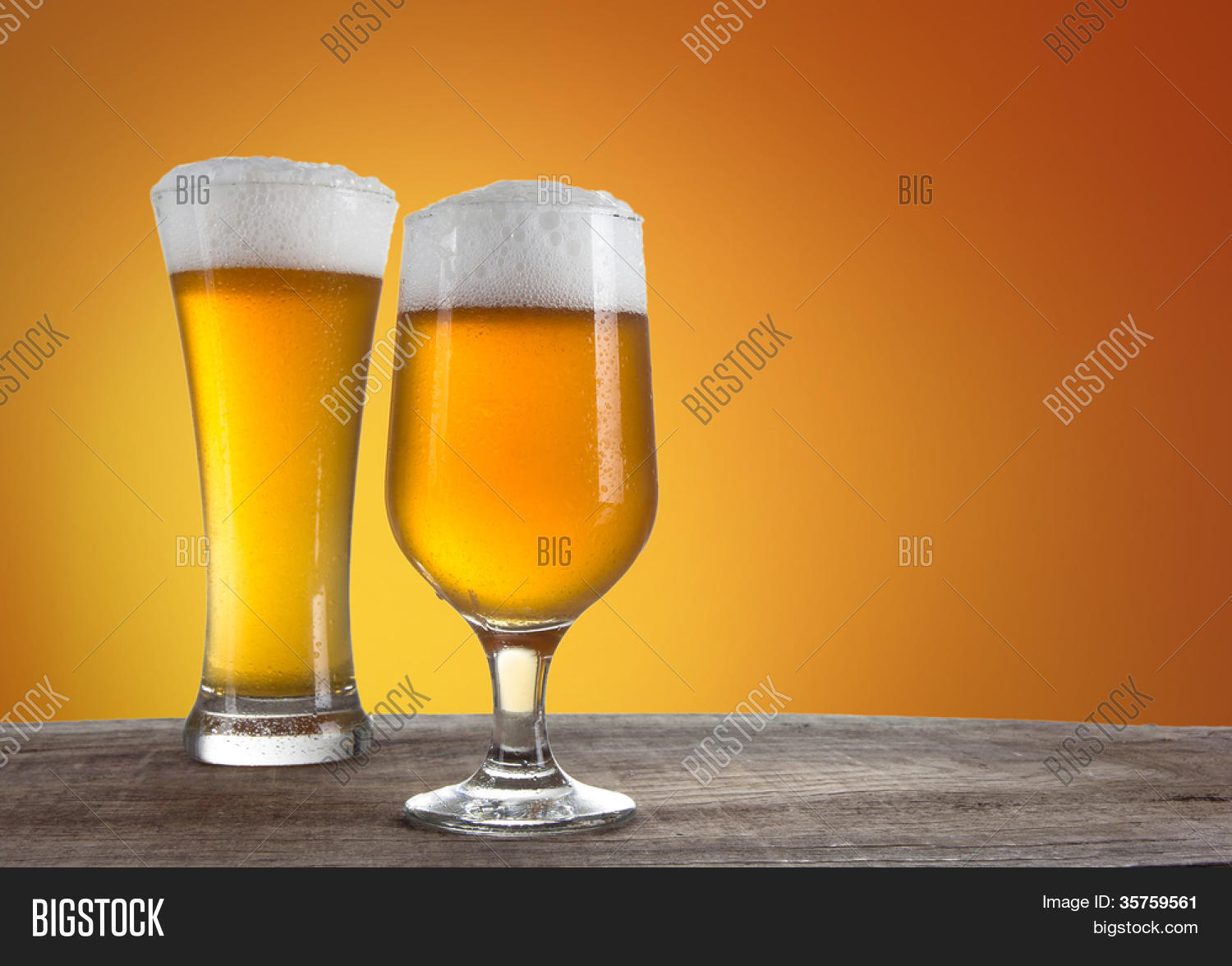 Beer Glass Gold Image & Photo (Free Trial) Bigstock