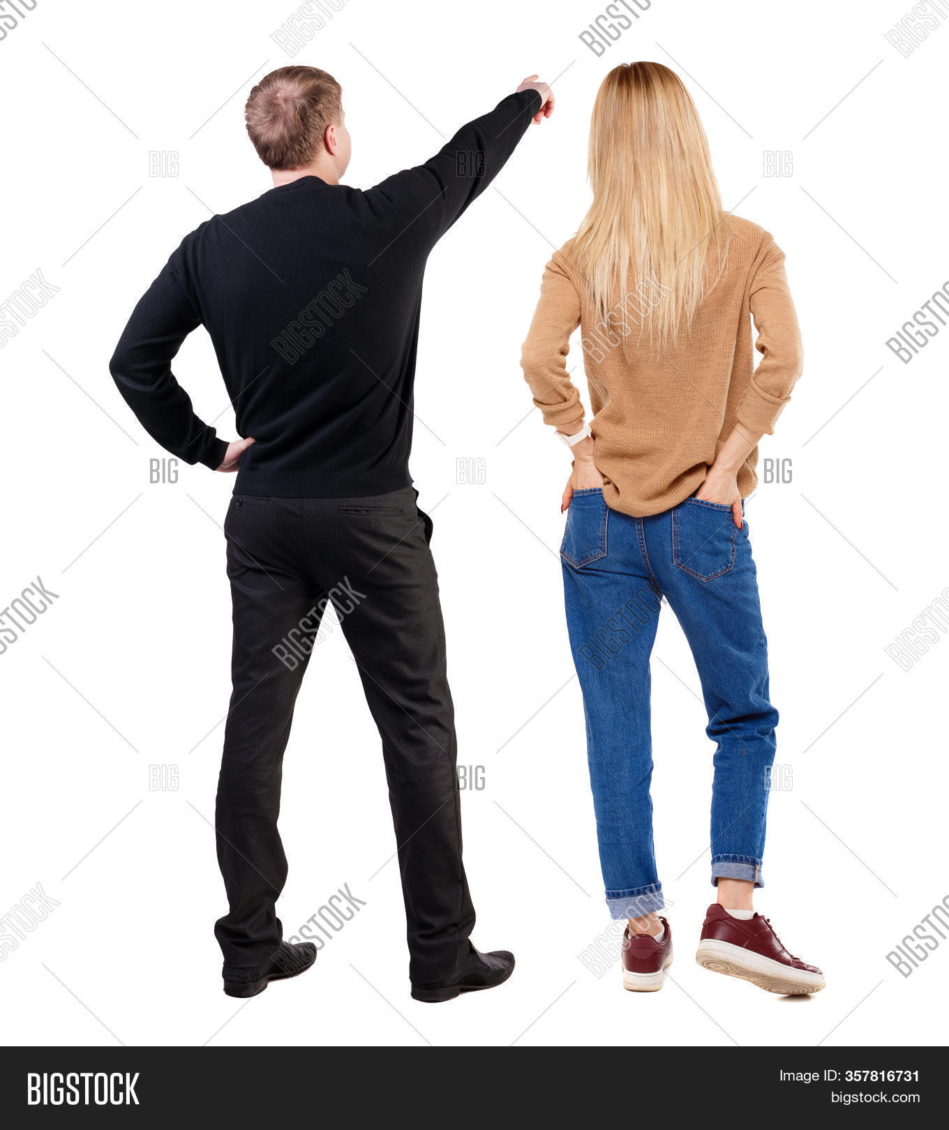 Back View Couple Image & Photo (Free Trial) | Bigstock