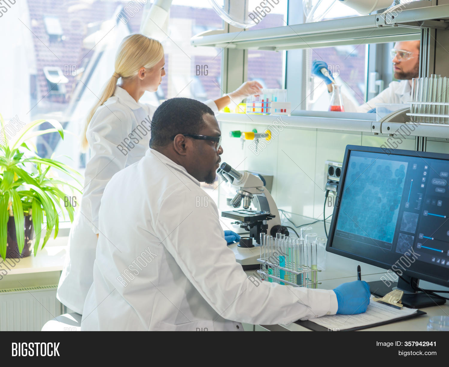 Scientist Working Lab Image & Photo (Free Trial) Bigstock