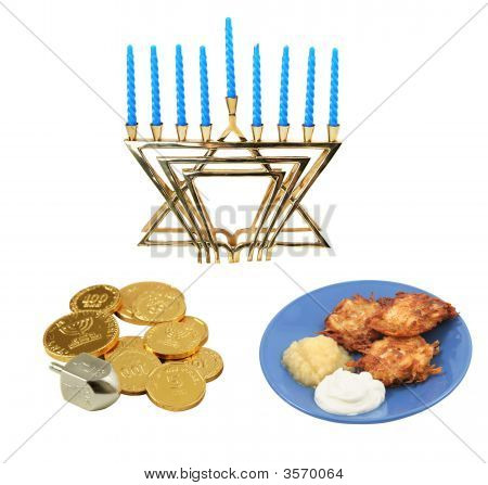 องค์ประกอบการออกแบบ Chanukah