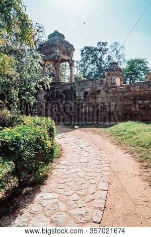 Tomb Of Sikandar Lodi, A Ruler Of The Lodi Dynasty In Lodi Gardens In New Delhi, India - Portrait Vi