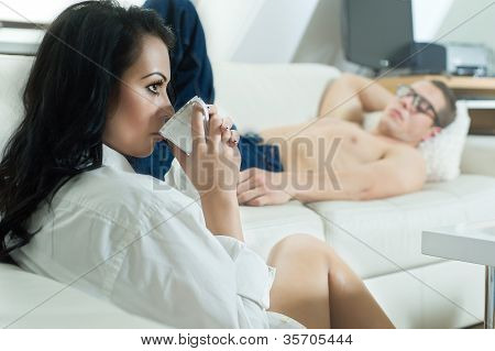 Sabah seksi Çift