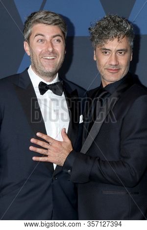 LOS ANGELES - OCT 27:  Carthew Neal, Taika Waititi at the Governors Awards at the Dolby Theater on October 27, 2019 in Los Angeles, CA
