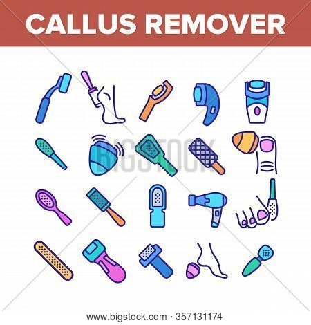 Callus Remover Tool. Foot Rasp For Treatment Of Hard Skin, Callus Remover Hygiene Equipment, Electro