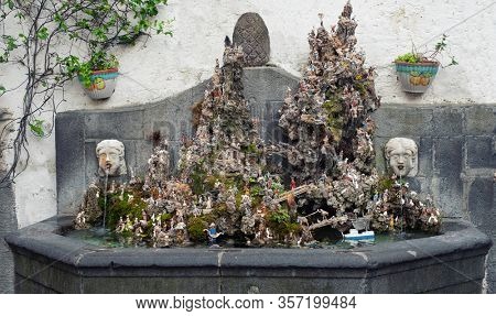 De Cape 'E Ciucci Fountain in Amalfi, Italy