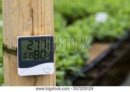 Thermohygrometer Instrument For Measuring Temperature And Relative Humidity