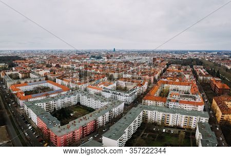 Aerial Photo Of Big Lving Houses In Berlin
