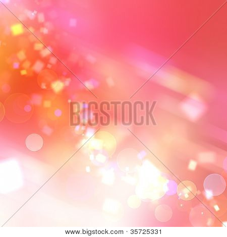 Hermoso fondo abstracto de luces de Navidad