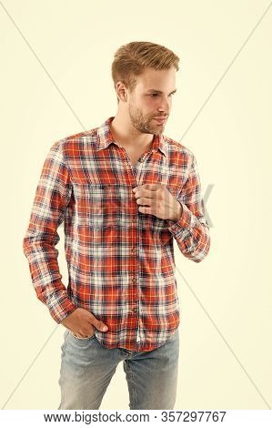 Attractive Guy. Sexy People. Youth Fashion. Fashionable Outfit. Simple Casual Clothes. Feeling Comfo