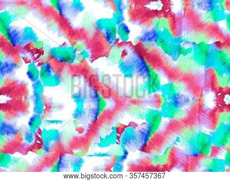 Watercolor Ethnic Design. Kilim Native Background. Ikat Geometric Swimwear Pattern. Rectangle Geo Ra