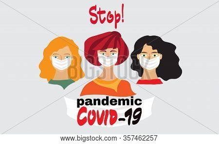 Coronovirus Alert.  Epidemic, Pandemic  Disease Concept. Vector Illustration.