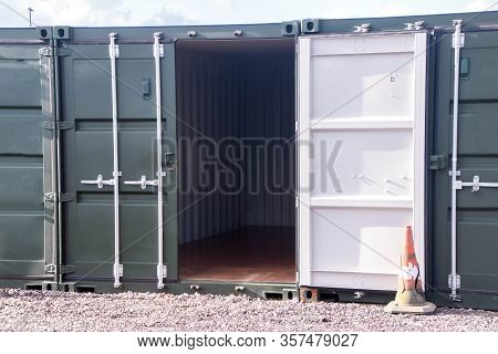Storage Container Sunset