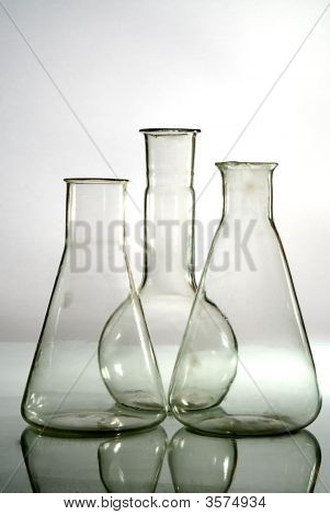 Glas laboratoriumapparatuur