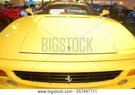 Mandaluyong, Ph - Apr. 19: Ferrari 355 At Trans Sport Show On April 19, 2012 In Megatrade Hall, Mand