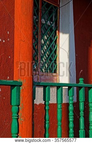 Moron, Mongolia, March 5, 2020 : Danzandarjaa Monastery Is A Small Monastery Built In 1990 After Dem