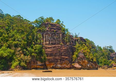 Bako, Kuching, Sarawak, Borneo, Malaysia: Beautiful Landscape With Views Of The Bako National Park B