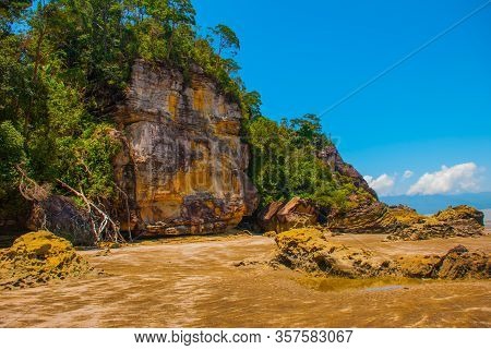 Bako, Kuching, Sarawak, Borneo, Malaysia: Beautiful Landscape With Views Of The Bako National Park B