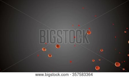Coronavirus, Covid-19, Ncov Cells Flu Virus Vaccine. Blood Dna Bacteria Microorganisms Flow. Coronav