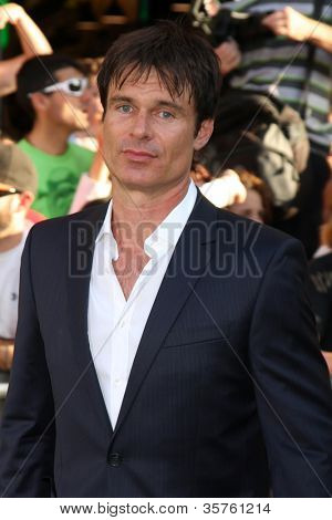 LOS ANGELES - AUG 6: Patrick Muldoon anländer på världspremiär av den udda liv av Timothy Gre