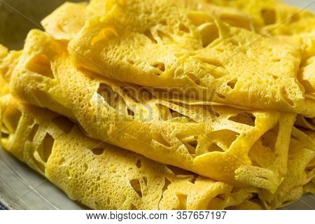 Homemade Malaysian Net Crepe Roti Jala