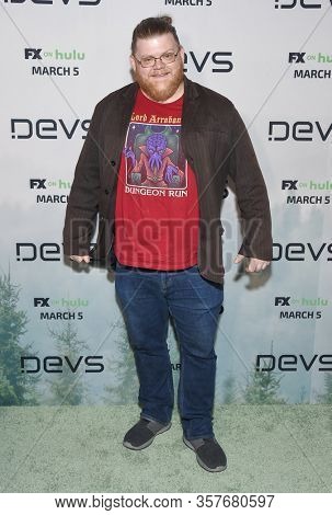 LOS ANGELES - MAR 02:  Ronald Ogden Ronald Ogden arrives for FXâs Limited Series âDevsâ Los Angeles Premiere on March 02, 2020 in Hollywood, CA