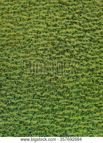 Green Carpet, Texture Of Carpet Background, Close Up Of Green Yarn Carpet