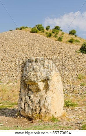  Kieffer Tumulus - statue de lion, Turquie