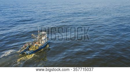 Callao, Lima, Peru - 2020: fisherman in coasts of Callao 2020 in Lima, Peru
