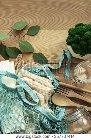 Mesh Bag, Cotton Bags And Glass Jars