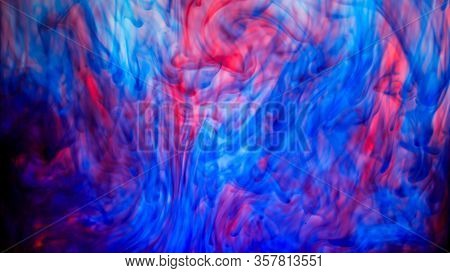Abstract Colorful Paint Ink Explode Diffusion Psychedelic Blast Movement