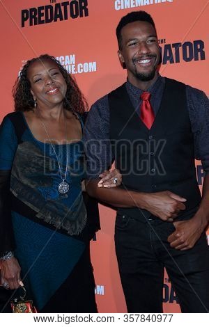 LOS ANGELES - SEP 12:  Brian A Prince, his mother at the 