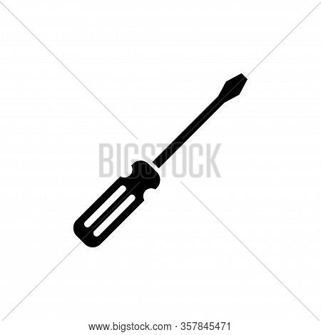Screwdriver Mechanical Icon Vector Template Design Trendy