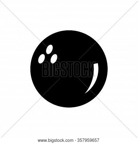 Bowling And Pin Icon Vector Template Design Trendy