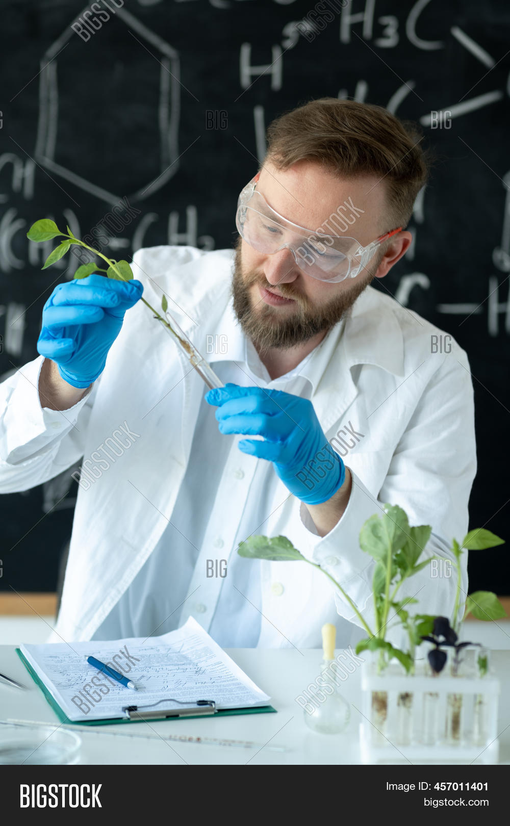 Biologist Conducts Image & Photo (Free Trial) Bigstock