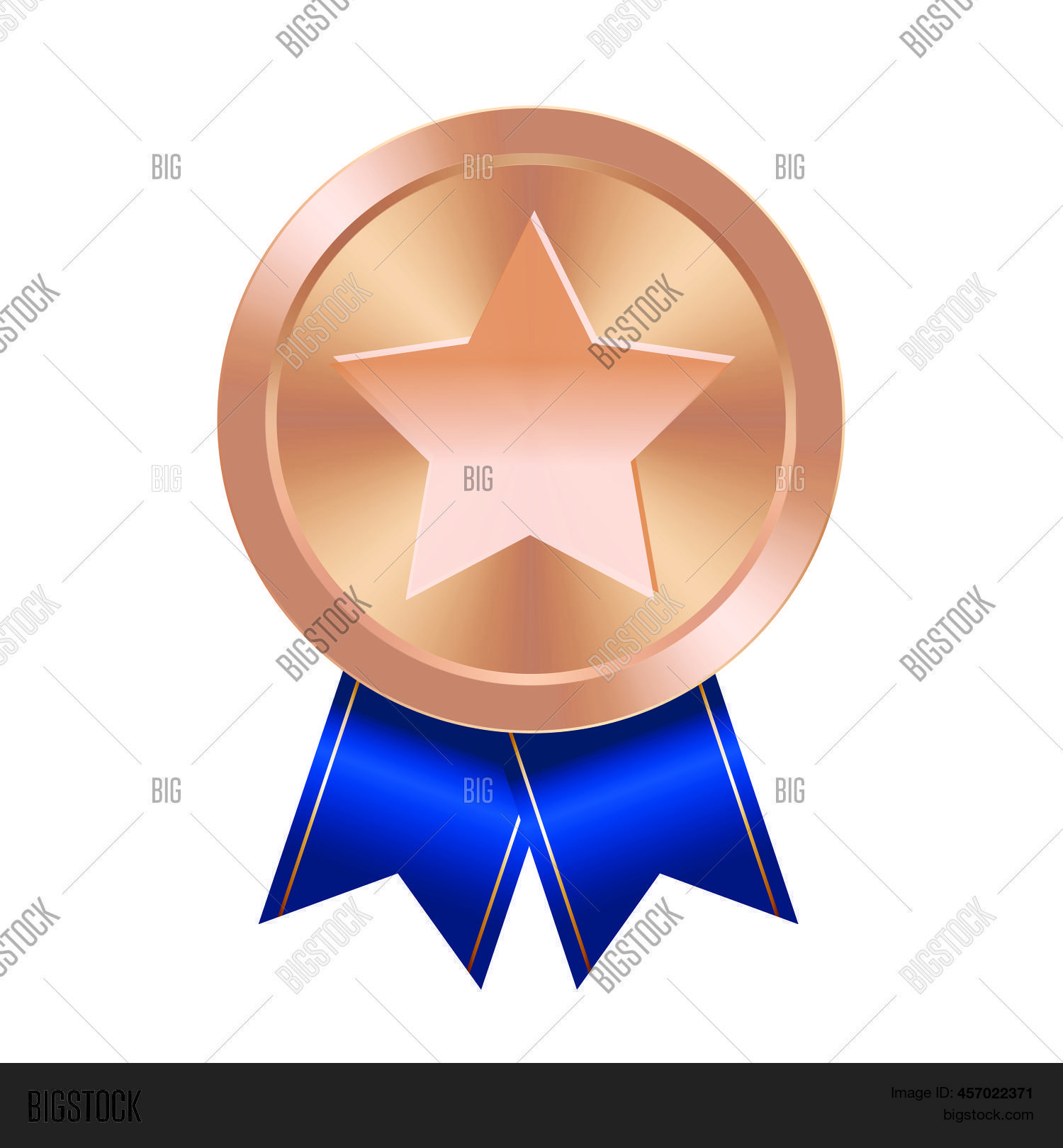 Bronze Award Medal Vector & Photo (Free Trial) Bigstock