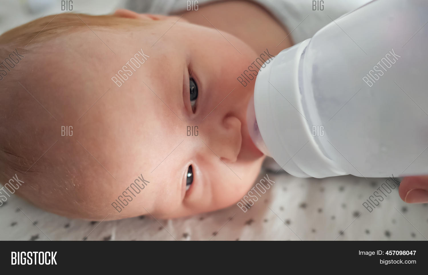 Newborn Baby Girl Half Image & Photo (Free Trial) Bigstock