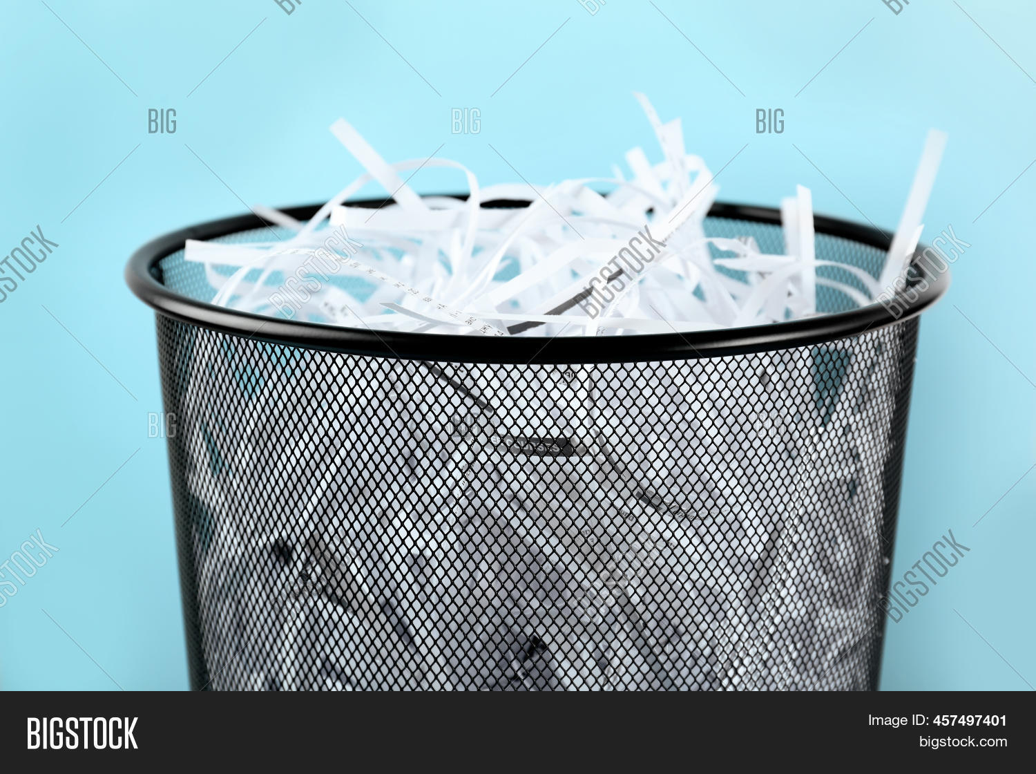 Trash Bin Shredded Image & Photo (Free Trial) Bigstock