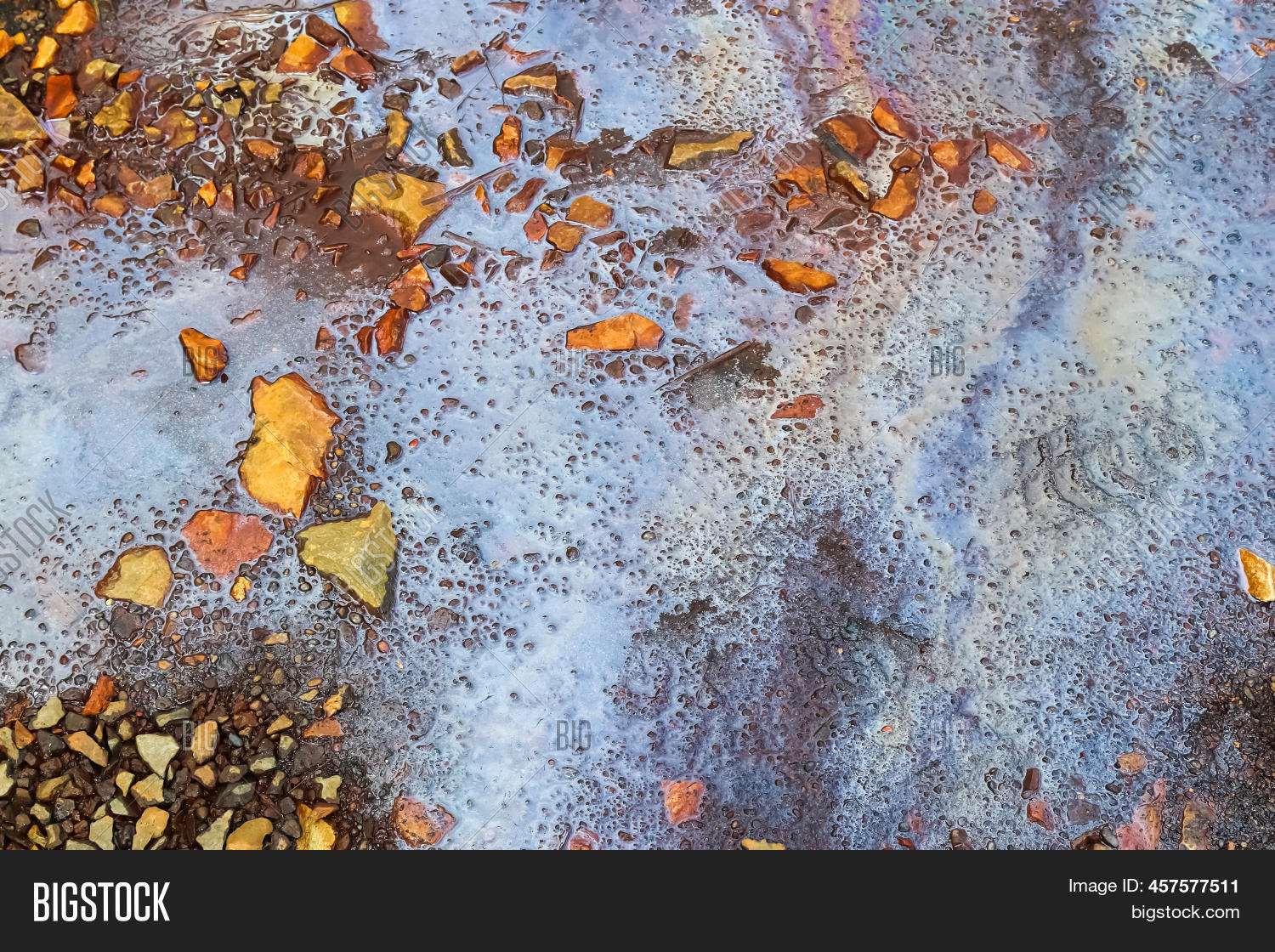 Colorful Fuel Oil On Image & Photo (Free Trial) | Bigstock
