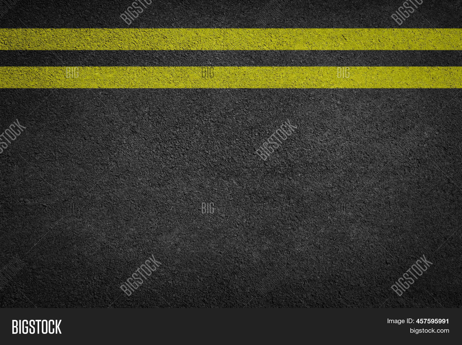 Double Yellow Line On Image & Photo (Free Trial) Bigstock