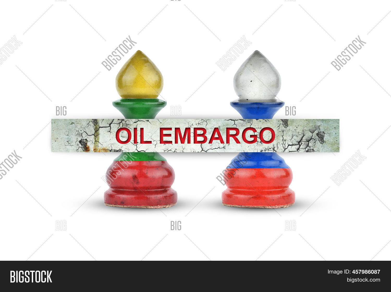 Oil Embargo. Pawns Image & Photo (Free Trial) Bigstock