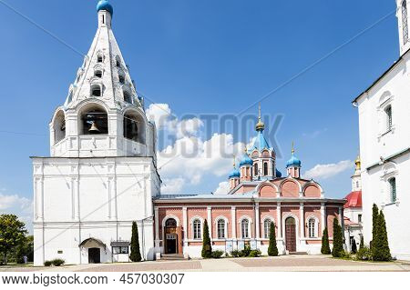 Bell Tower Of Assumption Cathedral And Church Of The Icon Of The Mother Of God Of Tikhvin On Cathedr