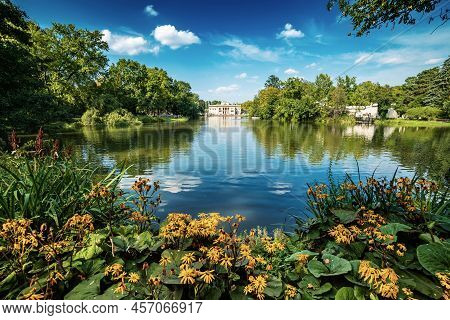 Lazienki Park - Baths Park Or Royal Baths Also Rendered Royal Baths Park Is The Largest Park In Wars