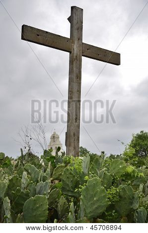 foreground cross