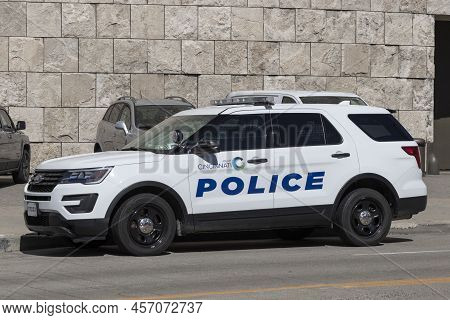 Cincinnati - Circa June 2022: Cincinnati Police Department Vehicle. The Cpd Police Department Is The
