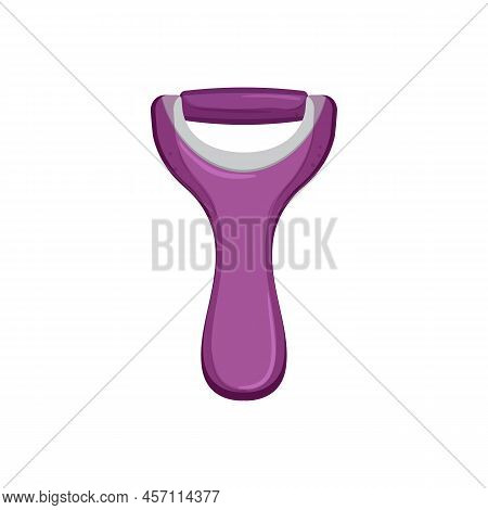 Foot Callus Remover Cartoon. Foot Callus Remover Sign. Isolated Symbol Vector Illustration