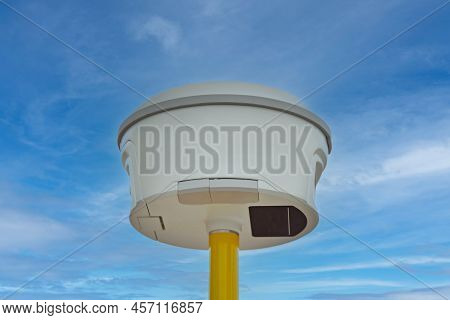 Gnss Gps Antenna At Farming Machinery Equipment