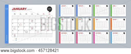 Calendar 2022 Month Schedule. Calendar, Augmented Reality And Lock Minimal Line Icons. Customer Sati